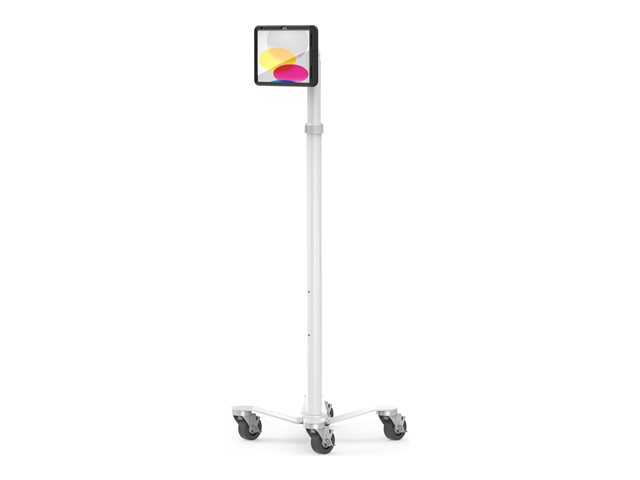 Compulocks iPad 10th-11th (A16) Gen PowerMove Medical Rolling Cart Black cart
