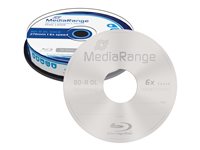 MediaRange 10x BD-R DL 50GB