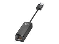 HP USB 3.0 to RJ45 Adapter G2 - Network adapter - USB 3.0 - Gigabit Ethernet x 1 - for HP 250 G9 Notebook; Fortis 11 G9 Q Chromebook