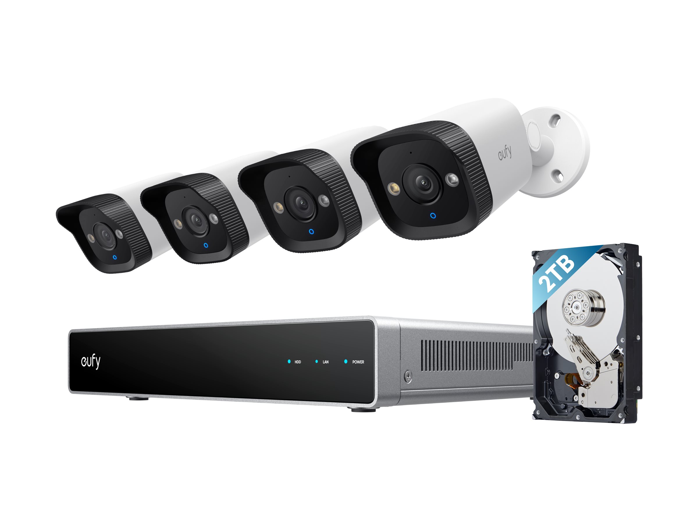 An image of Eufy NVR + camera(s) - wireless (Wi-Fi) - PoE