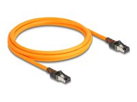 DeLOCK CAT 6a S/FTP 2m Patchkabel Orange
