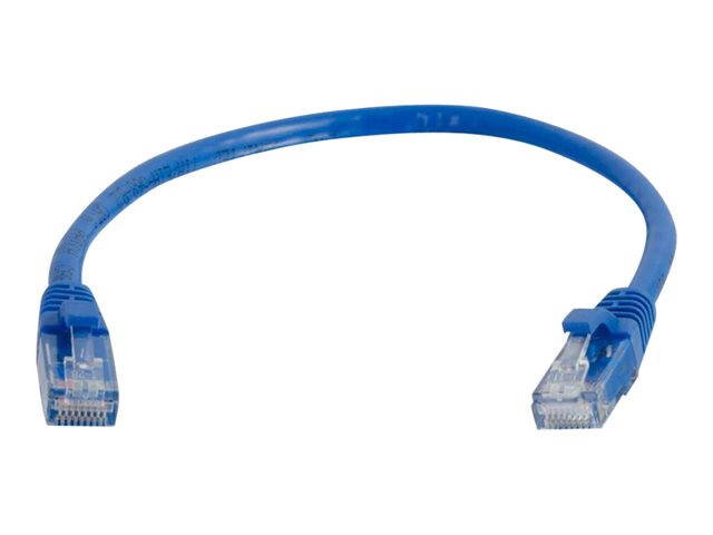 C2G Cat6 Booted Unshielded (UTP) Network Patch Cable - patch cable - 1 m - blue