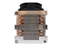 Inter-Tech B-14 Processor-køler 1-pack Sort Guld Grå 80 mm