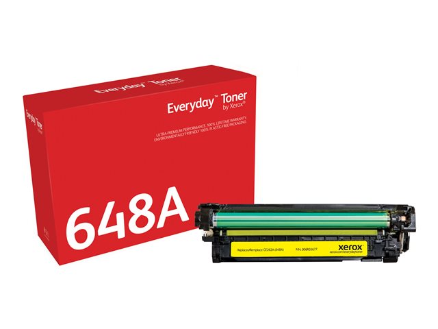 Image of Everyday - yellow - compatible - toner cartridge (alternative for: HP CE262A)