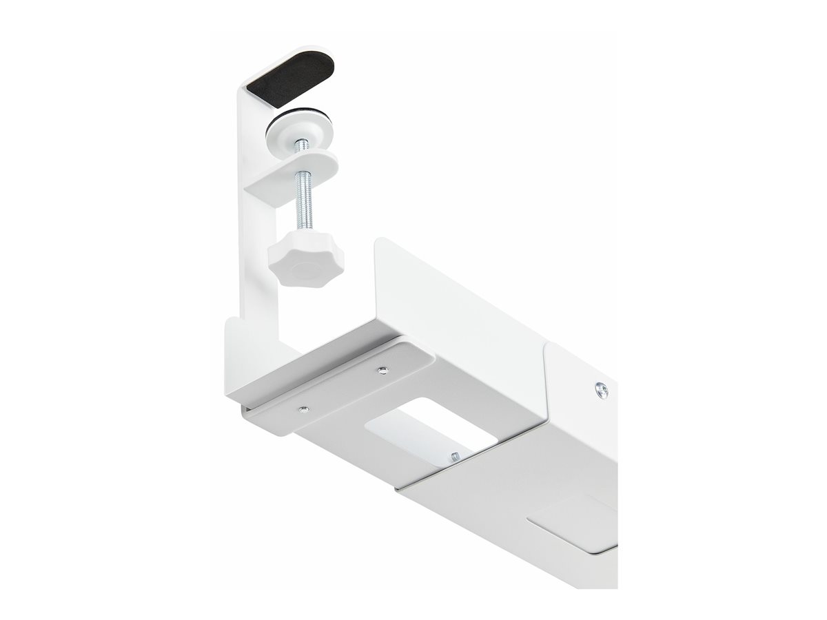 StarTech .com Under Desk Cable Management Tray, Clamp-on Installation