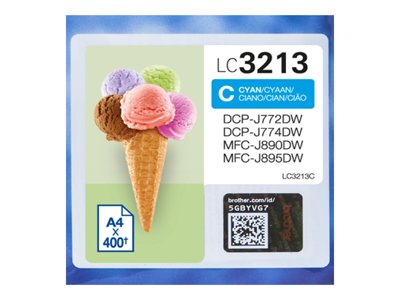 BROTHER LC3213C High capacity ink cyan