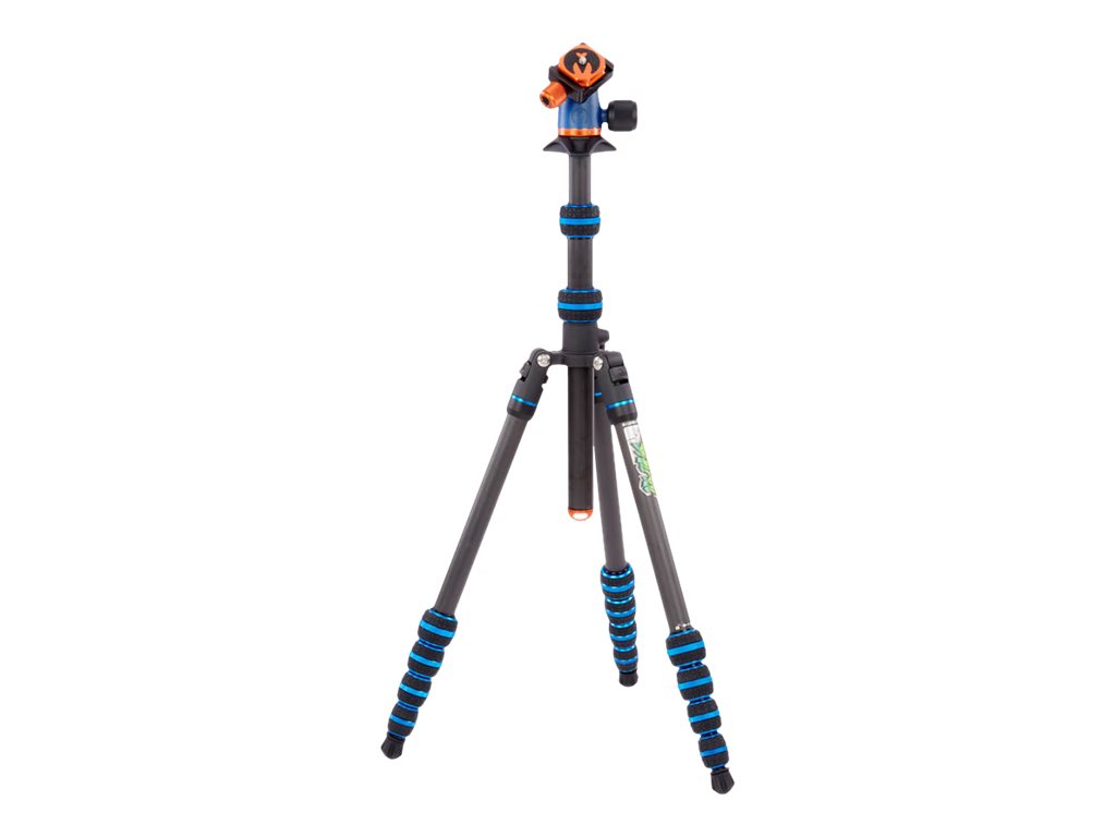 3 Legged Thing Punks Brian Carbon Fibre Tripod - Blue - BRIANBLUE2.0