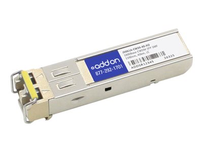 AddOn - SFP (mini-GBIC) transceiver module (equivalent to: HP JD061A-CW39-40)