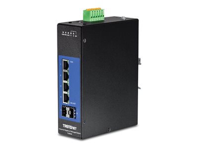 TRENDnet Industrie Switch 6 Port Gbit L2 Managed DIN-Rail - TI-G642i