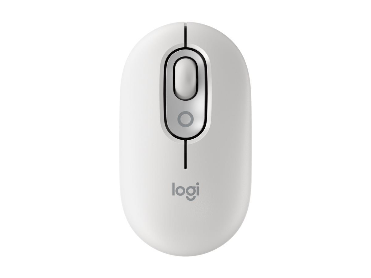 LOGI POP Mouse with emoji - OFF-WHITE