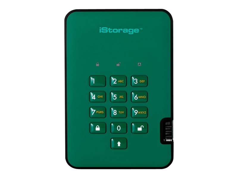 iStorage diskAshur - disque dur - 5 To - USB 3.1 - Conformit TAA