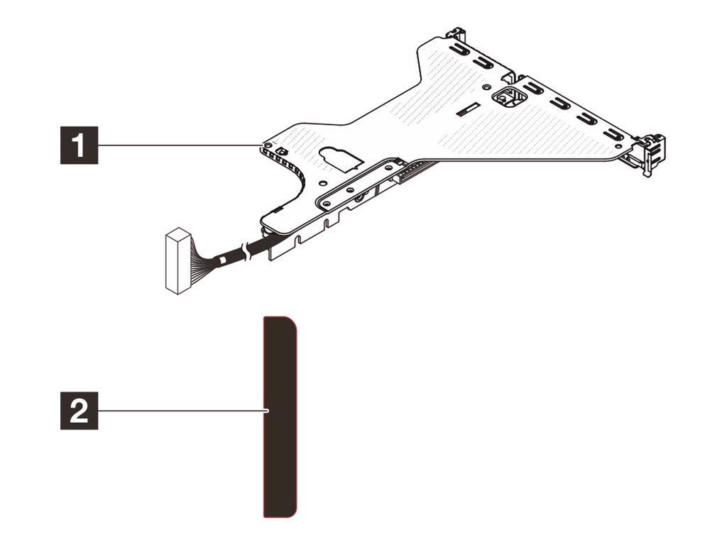 Lenovo - Server riser kit