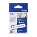 Ruban TZ thermo collant 18 mm Bleu/Blanc