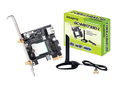 GIGABYTE WiFi and BT card Intel AC 9260 - GC-WB1733D-I