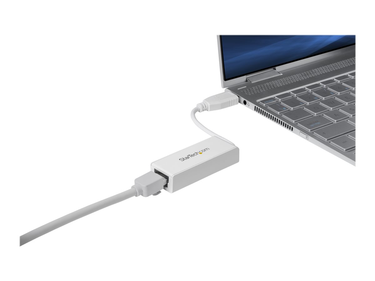 StarTech.com USB 3.0 to Gigabit Ethernet Network Adapter - 10/100/1000 NIC - USB to RJ45 LAN Adapter for PC Laptop or MacBook (USB31000SW) - síťový adaptér - USB 3.0 - Gigabit Ethernet – foto 2