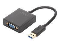 DIGITUS USB 3.0 to VGA Adapter Ekstern videoadapter