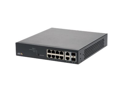 Axis T8508 Switch managed 8 x 10/100/1000 (PoE+) + 2 x combo Gigabit Ethernet/Gigabit SFP 