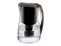 Brita Marina Water Filter Pitcher with Lead and Chlorine Filtration - Black - 8 Cup