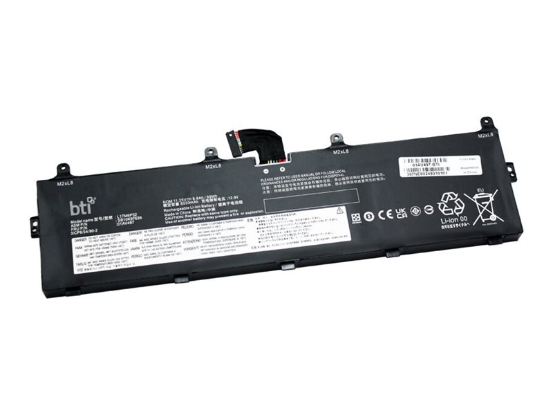 BTI - Notebook battery (equivalent to: Lenovo 01AV497, Lenovo L17M6P52, Lenovo SB10K97636, Lenovo 01AV498)