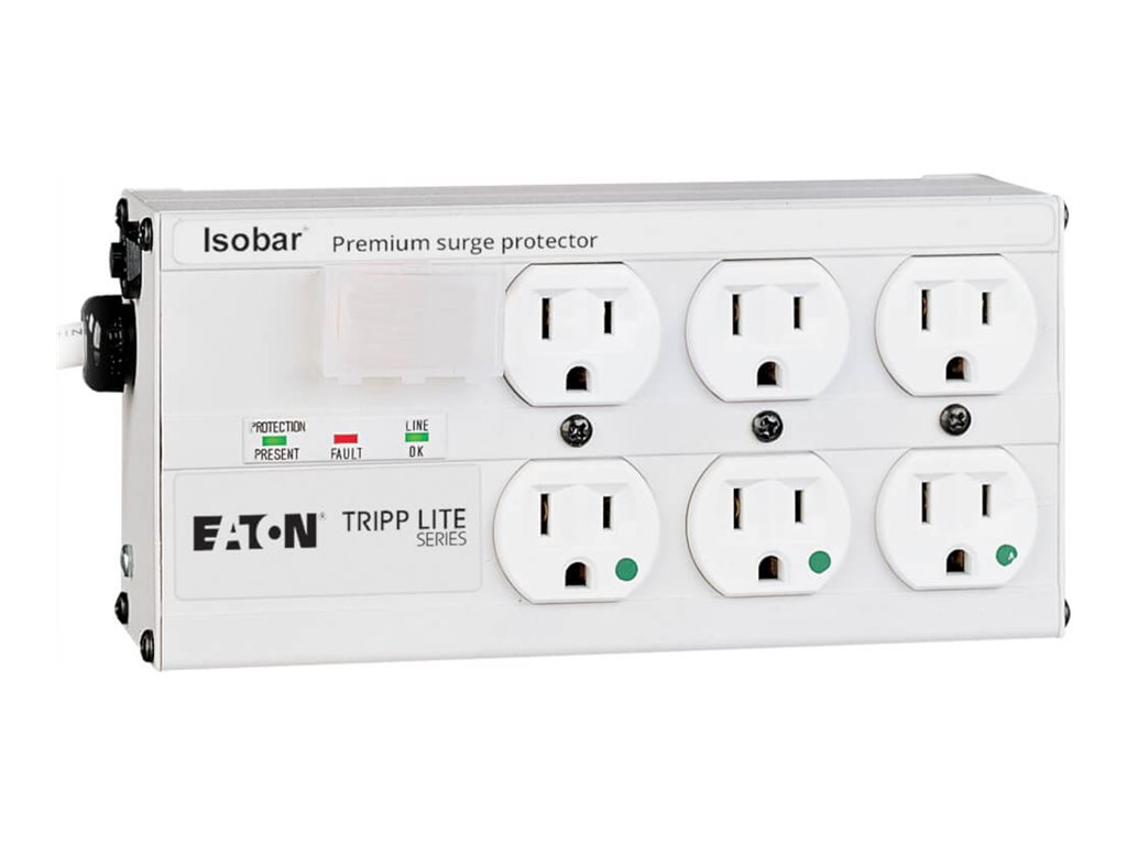EATON TRIPP LITE SERIES ISOBAR SURGE SUPPRESSOR- SURGE, SPIKE AND LINE NOISE PRO