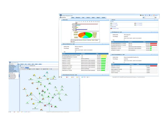 Image of HPE Intelligent Management Center Standard Edition - licence - 50 nodes