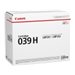 CANON CRG039H BLACK TONER LBP351X LBP352X – Canon