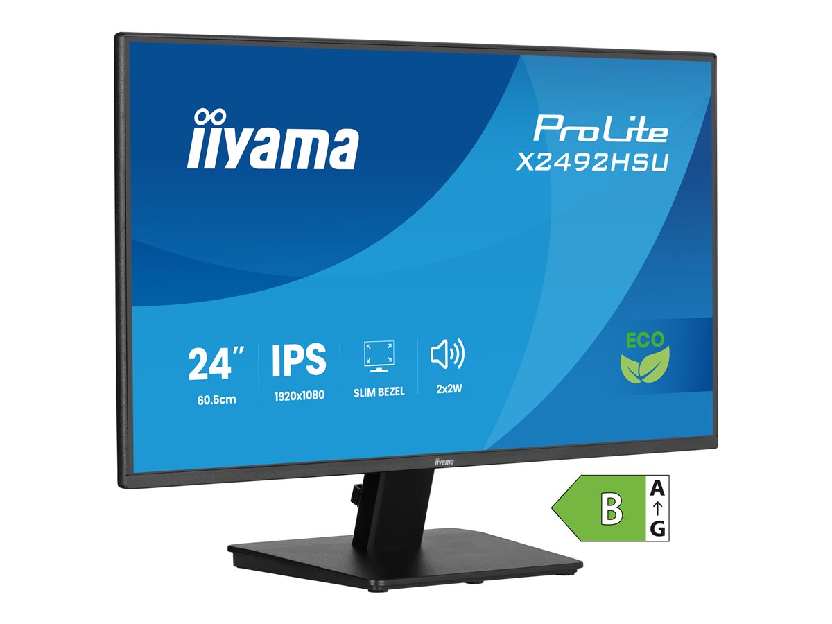 iiyama ProLite X2492HSU-B1 - LED monitor - Full HD (1080p) - 24" – foto 4