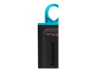 KINGSTON 64Go USB3.2 Gen1 DT Bk+Teal