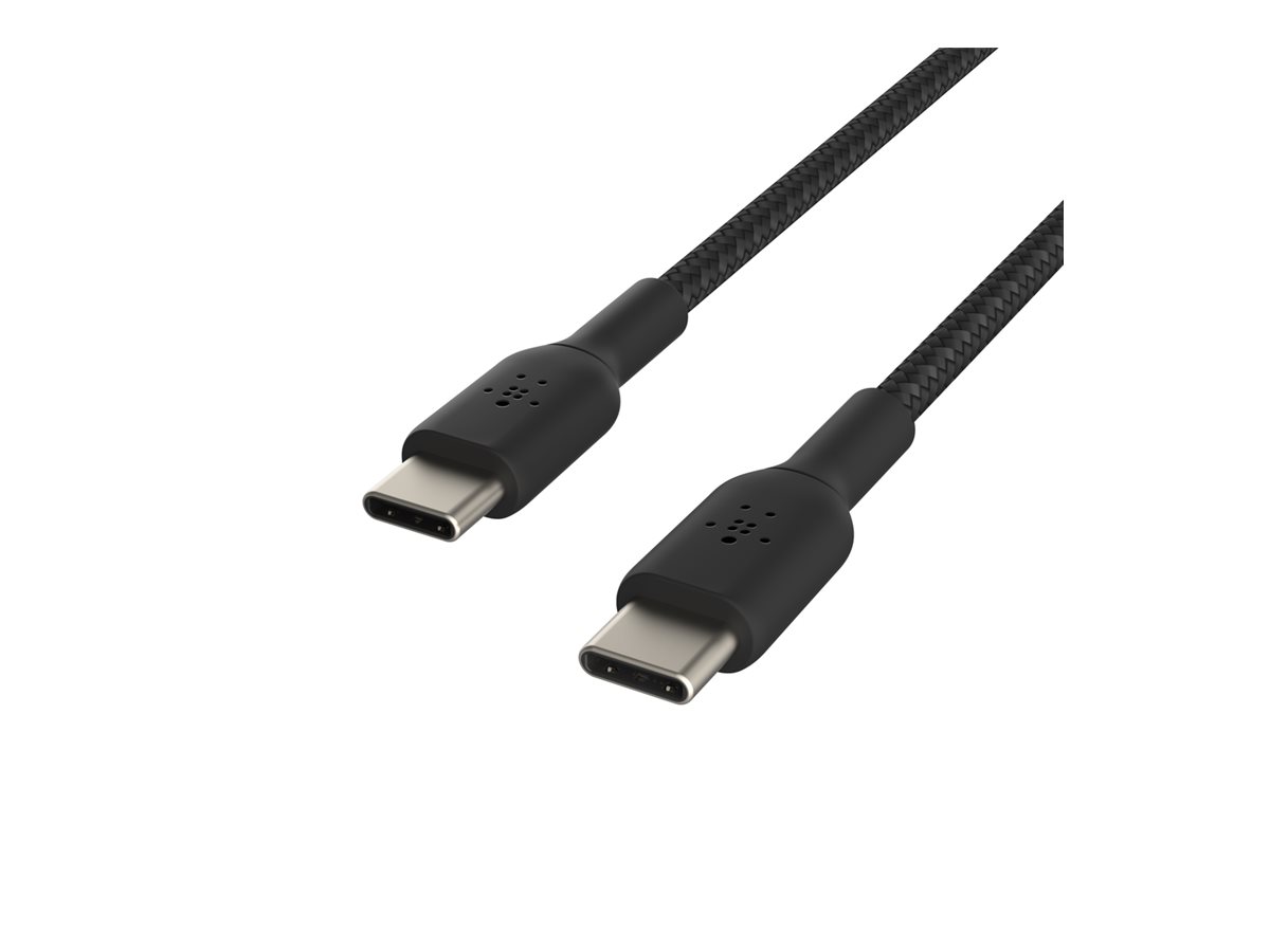 Belkin BoostCharge USB-C cable USB-C to USB-C 15 Product shot Right-angle 79850