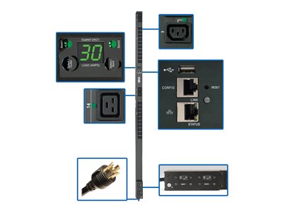 Eaton Tripp Lite Series PDU Monitored Per-Outlet 5.8kW Single-Phase