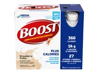 BOOST Plus Calories Protein Drink - Strawberry - 6 x 237ml