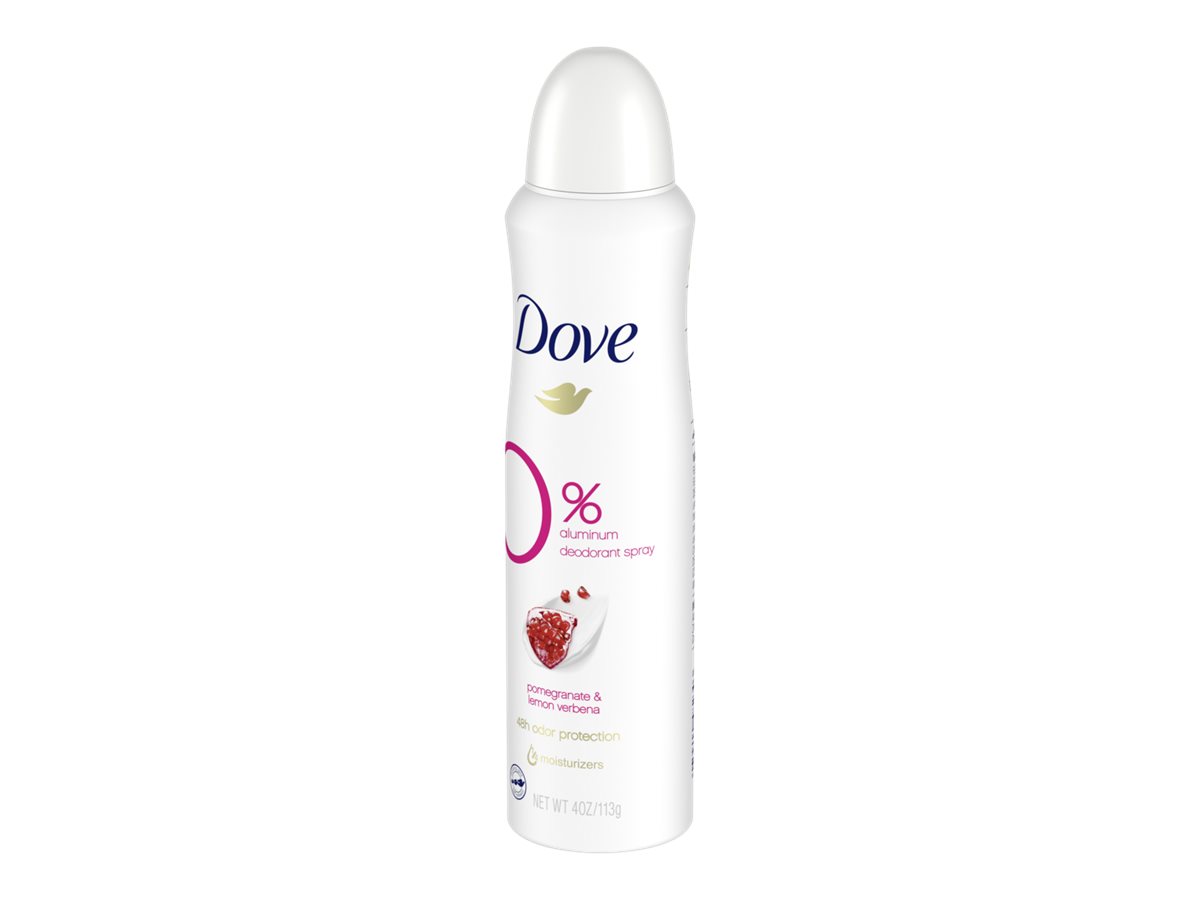 Dove Dry Spray - Pomegranate & Lemon Verbena Scent - 113g