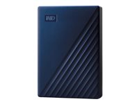 WD My Passport for Mac WDBA2F0040BBL - hard drive - 4 TB - USB 3.2 Gen 1