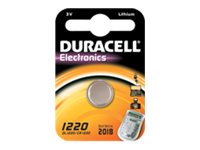 Duracell Plus CR1220 Standardbatterier 35mAh 