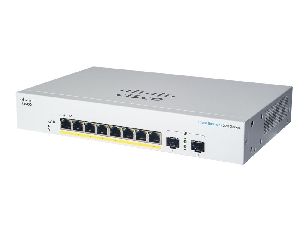 CISCO CBS220-8P-E-2G-EU