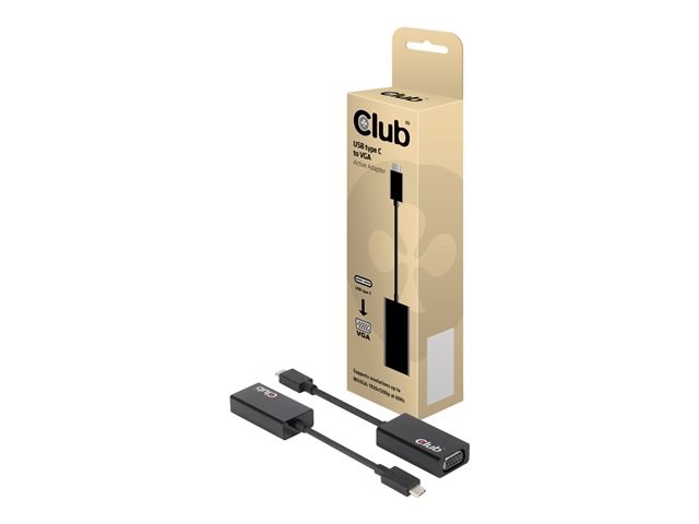 Club 3D - Externer Videoadapter - USB-C - VGA