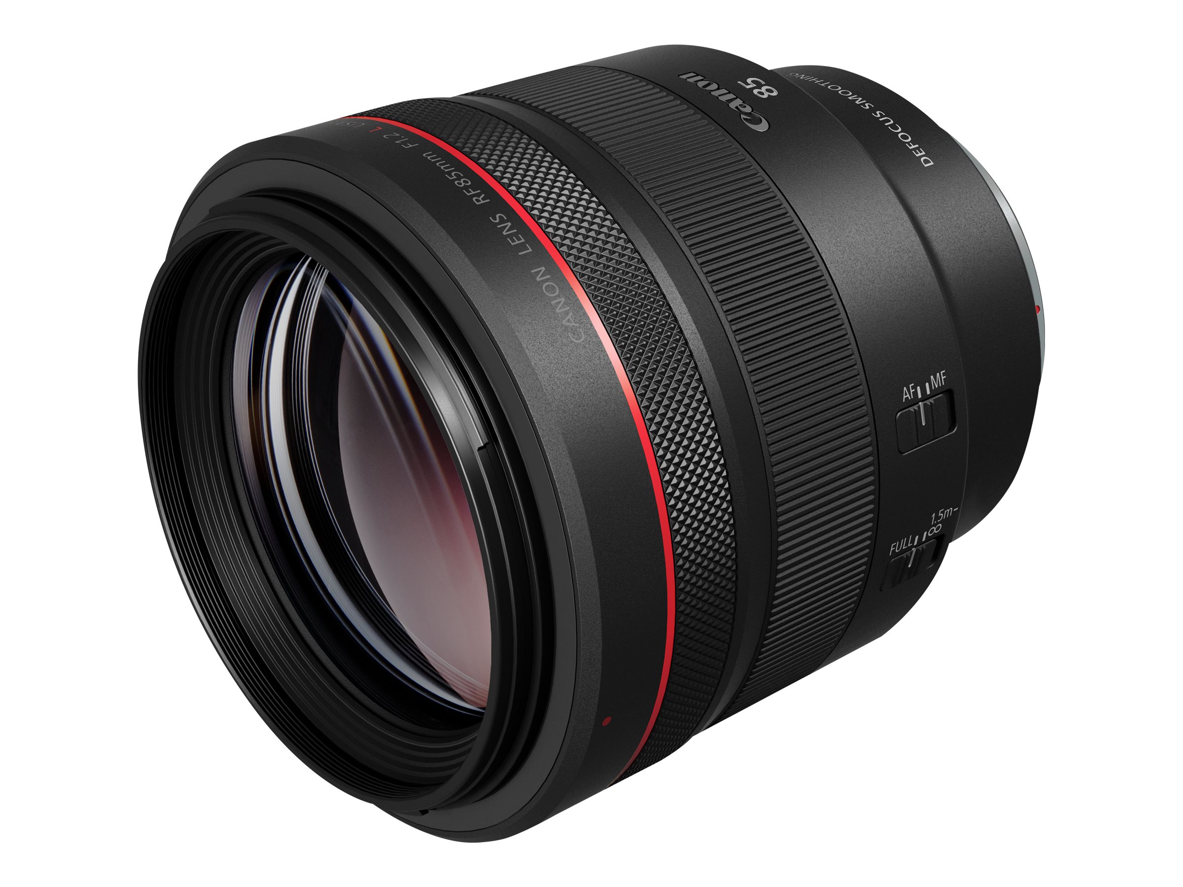An image of Canon RF telephoto lens - 85 mm