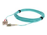 AddOn 7m LC to SC OM4 Aqua Patch Cable
