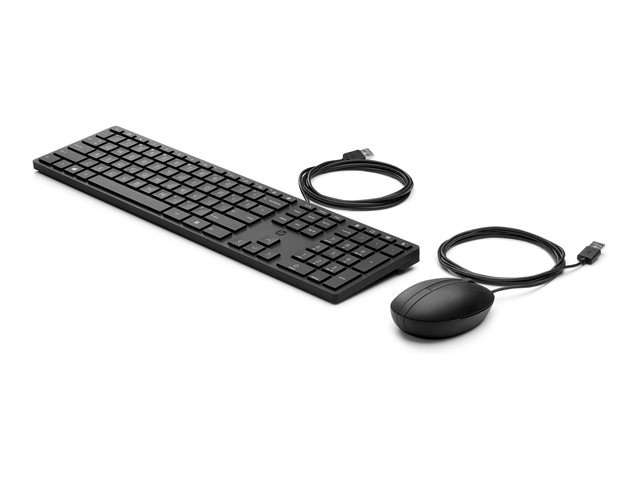 HP Desktop 320MK - ensemble clavier et souris full size - Franais - noir Priphrique d\'entre