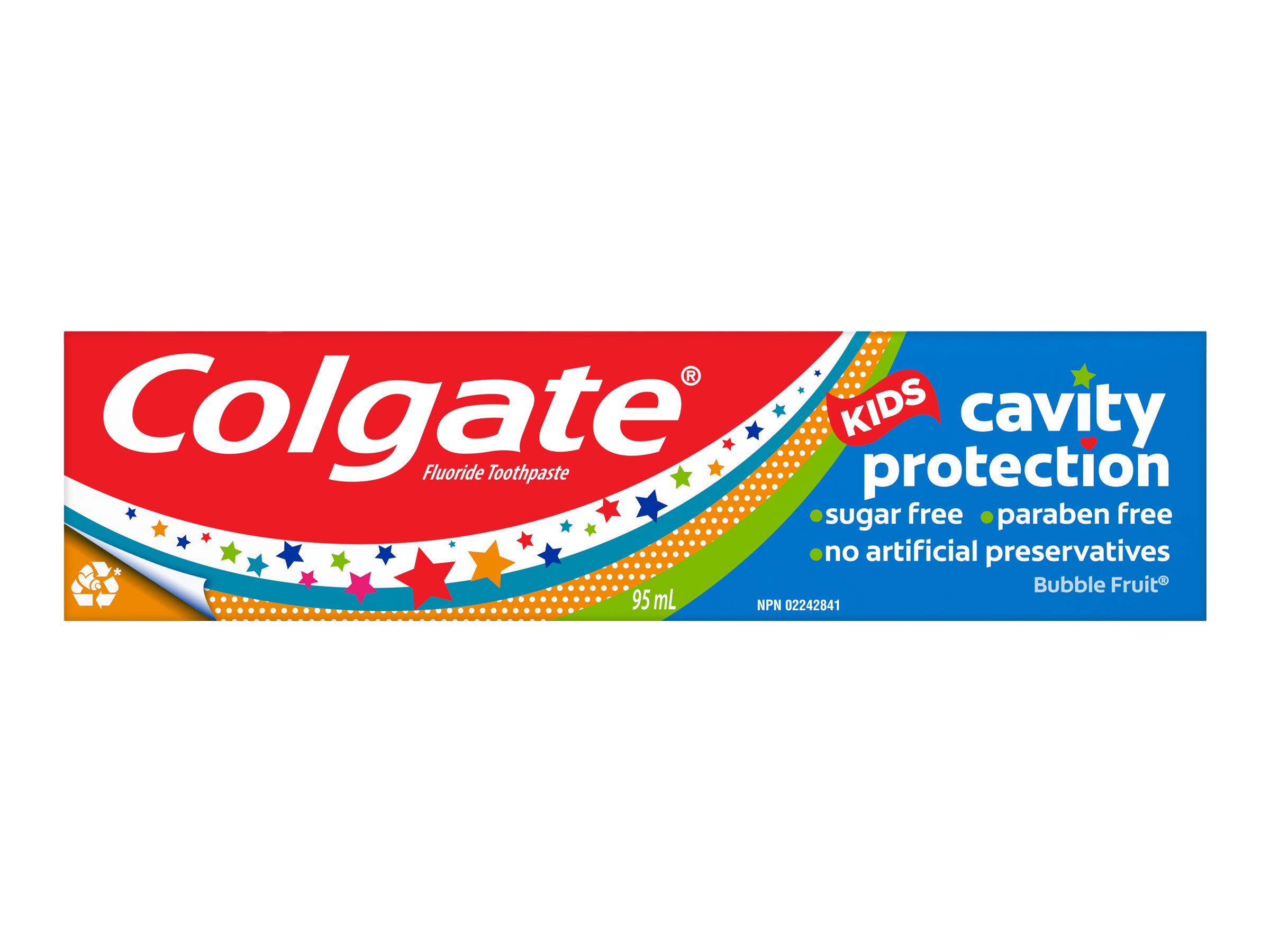 Colgate Kids Cavity Protection Toothpaste - Bubble Fruit - 95ml