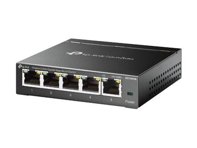 TP-Link Omada ES205G V1 switch 5 ports Product shot Right-angle 79250
