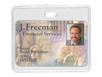Brady Card holder for 3.5 in x 2.24 in clear (pack of 100)