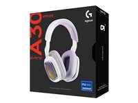 LOGI A30 - WHITE/PURPLE - EMEA