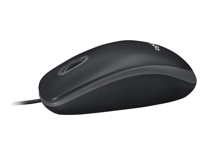 LOGI B100 optical Mouse Black USB OEM