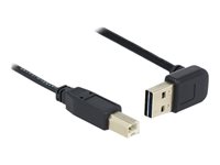 DeLOCK Easy USB 2.0 USB-kabel 1m Sort