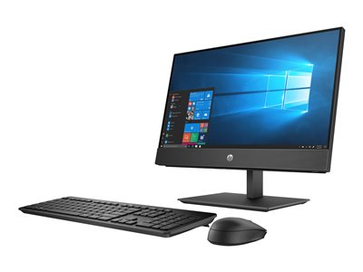 HP ProOne 600 G4 All-in-one Core i5 8500 / up to 4.1 GHz RAM 4 GB HDD 500 GB DVD-Writer 