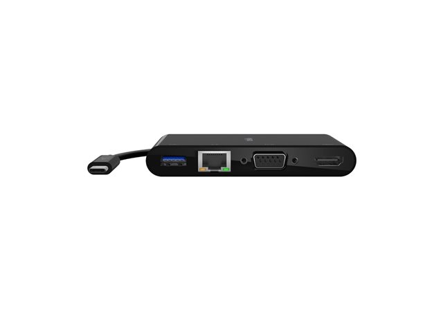Belkin CONNECT adaptateur multiport - USB-C - VGA, HDMI - 1GbE