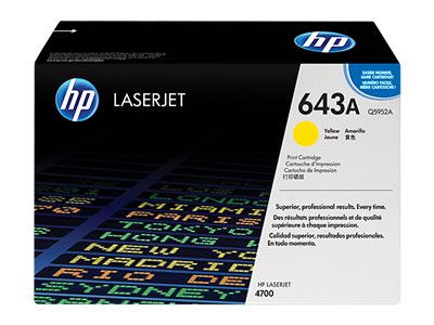 HP MV CARTOUCHE LASER JAUNE CLJ
