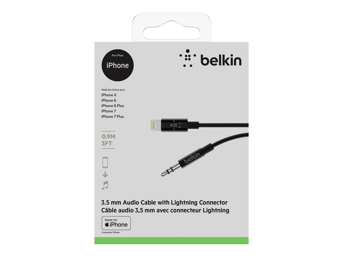 BELKIN Câble audio 3.5 mm avec