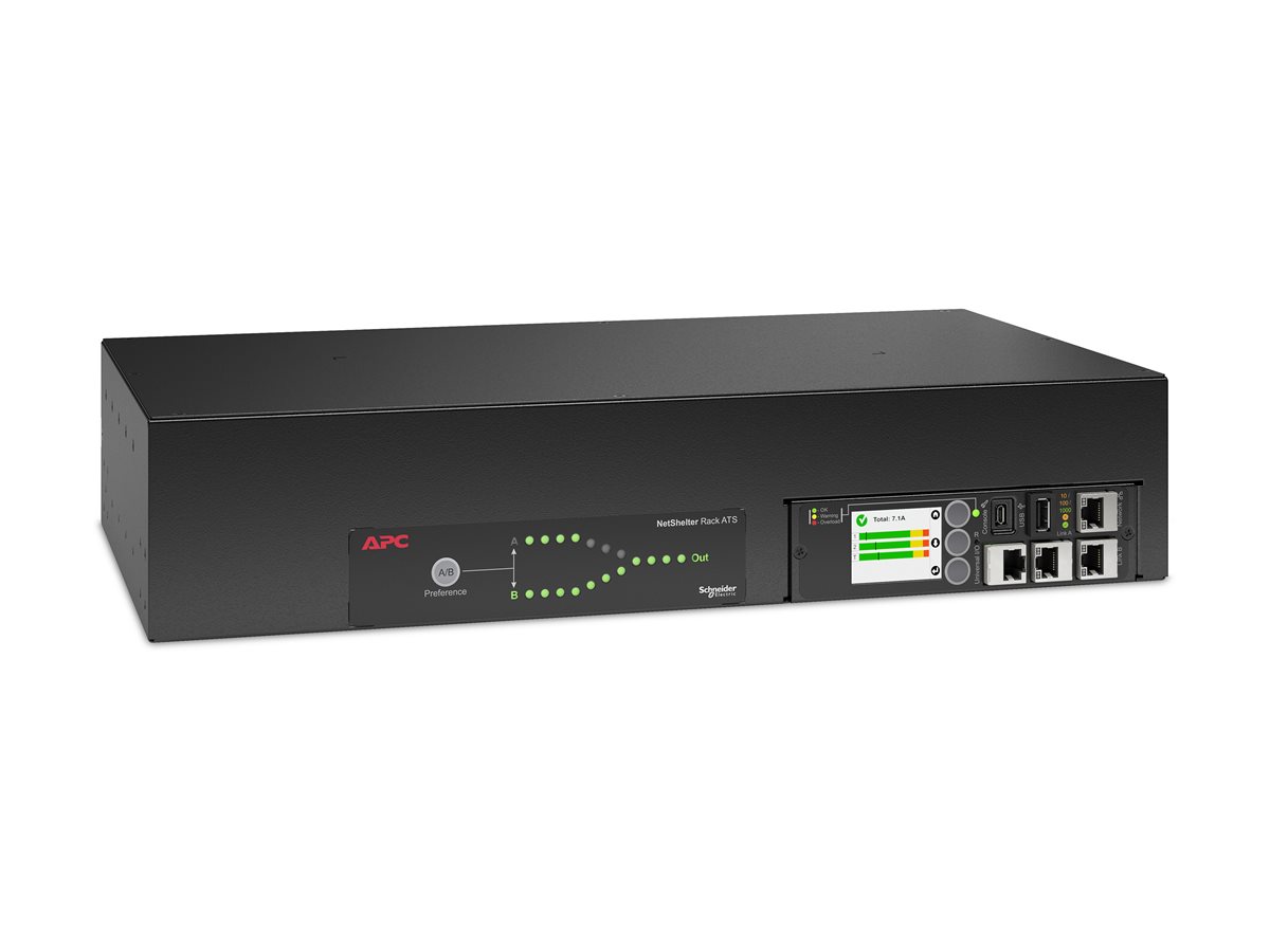 APC NetShelter - automatický převodový spínač - 7400 VA – foto 2